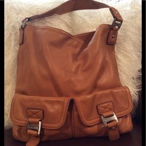 Michael Kors Leather Shoulder Tote